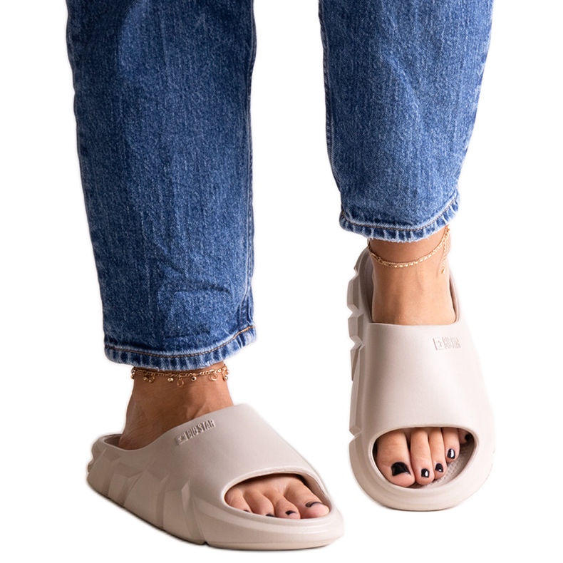 Bež japanke Big Star LL274593 801