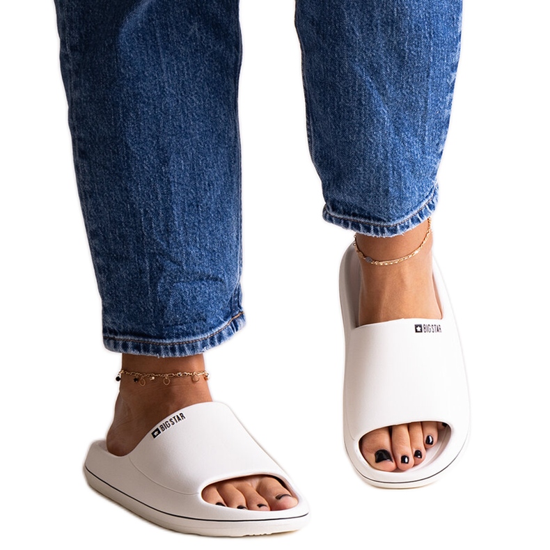 Bijele japanke Big Star NN274A043 bijela