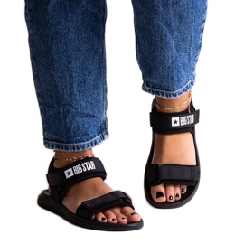 Crne sportske sandale Big Star HH274A024 crna
