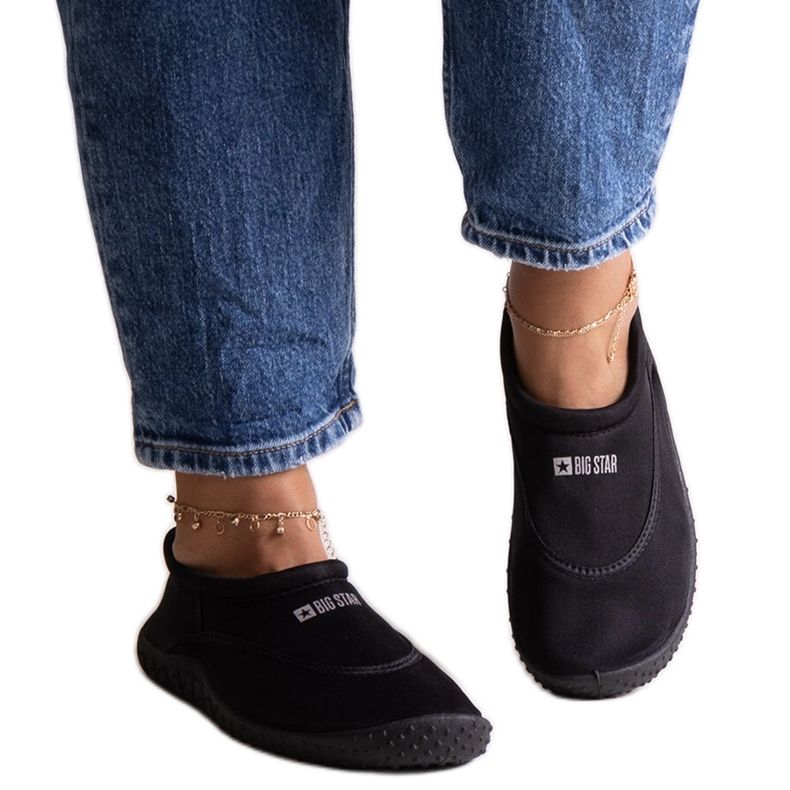 Sportske crne cipele za vodu Big Star NN274A801 crno crno