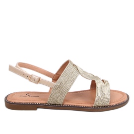 Vernay Gold ženske sandale zlatni