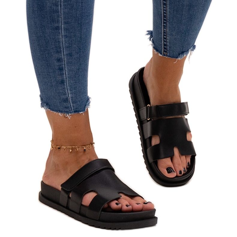 Crne japanke Kassis na čičak crno