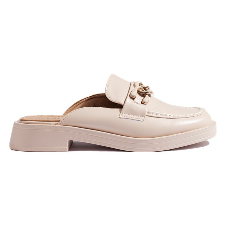 Bež japanke s punom platformom