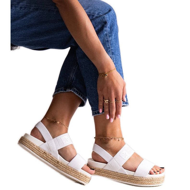 Bijele sandale Big Star LL274857 bijela