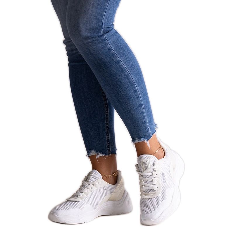 Bijele Big Star tenisice LL274A064 bijela