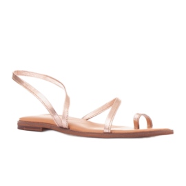 Marco Shoes Paphos sandale zlatni