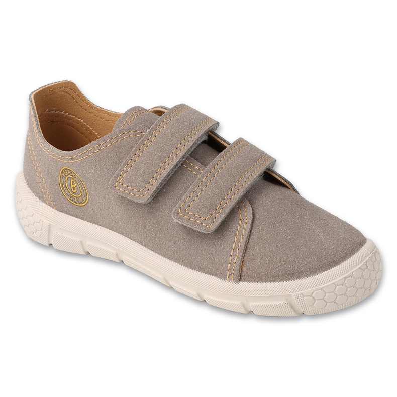 Befado sportski kožni umetak 909P003 sivi čičak siva