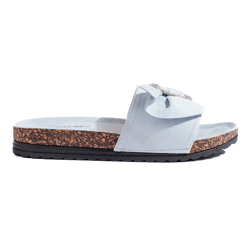 Plave japanke s plutenim potplatom plava