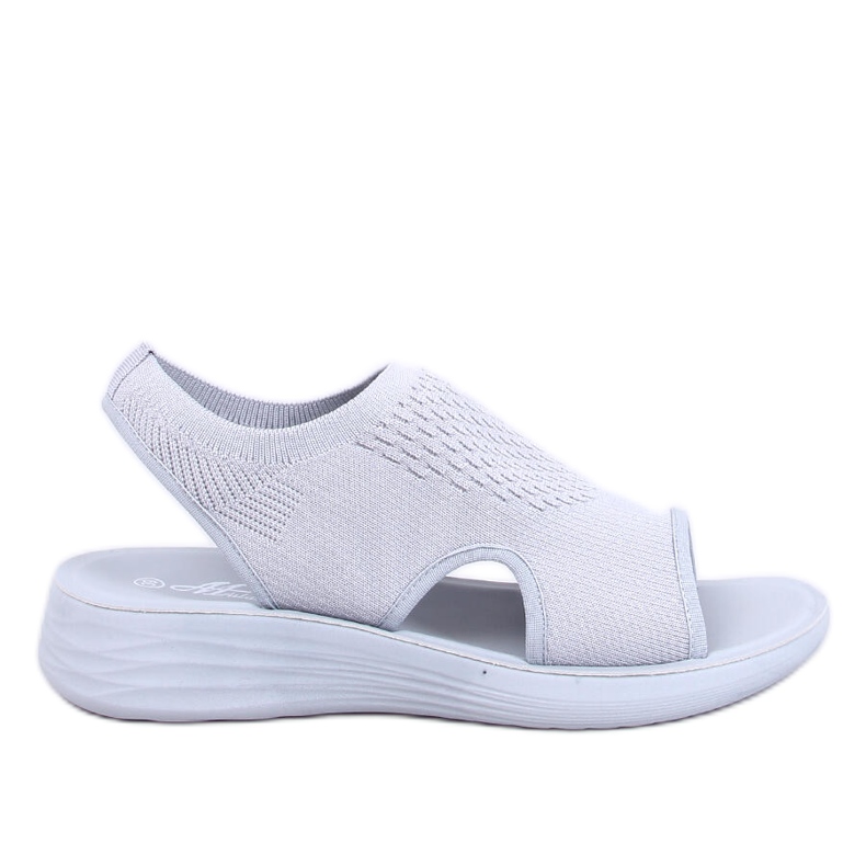 Aldos Grey mekane otvorene sandale siva