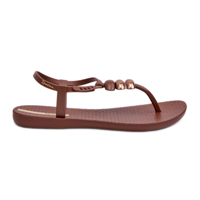 Ženske ravne sandale japanke 83507 Ipanema Class Blown Up Sandal Fem Brown smeđa