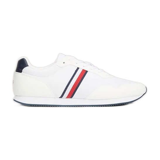 Tommy Hilfiger Lo Runner Mix M cipele FM0FM04958YBS bijela
