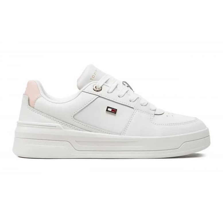 Cipele Tommy Hilfiger Flag Basket Sneaker W FW0FW080810LA bijela