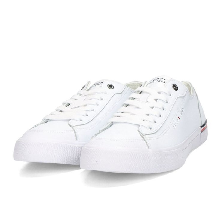 Tommy Hilfiger Corporate Vulc kožne M cipele FM0FM04953YBS bijela