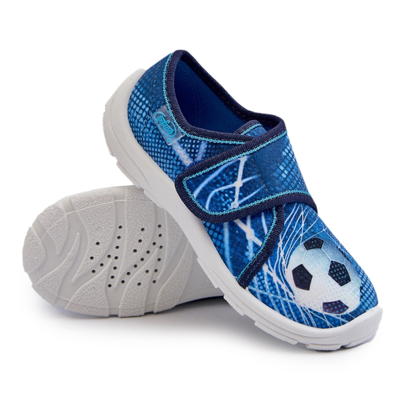 Dječje papuče Befado na čičak 974X312 Plave plava