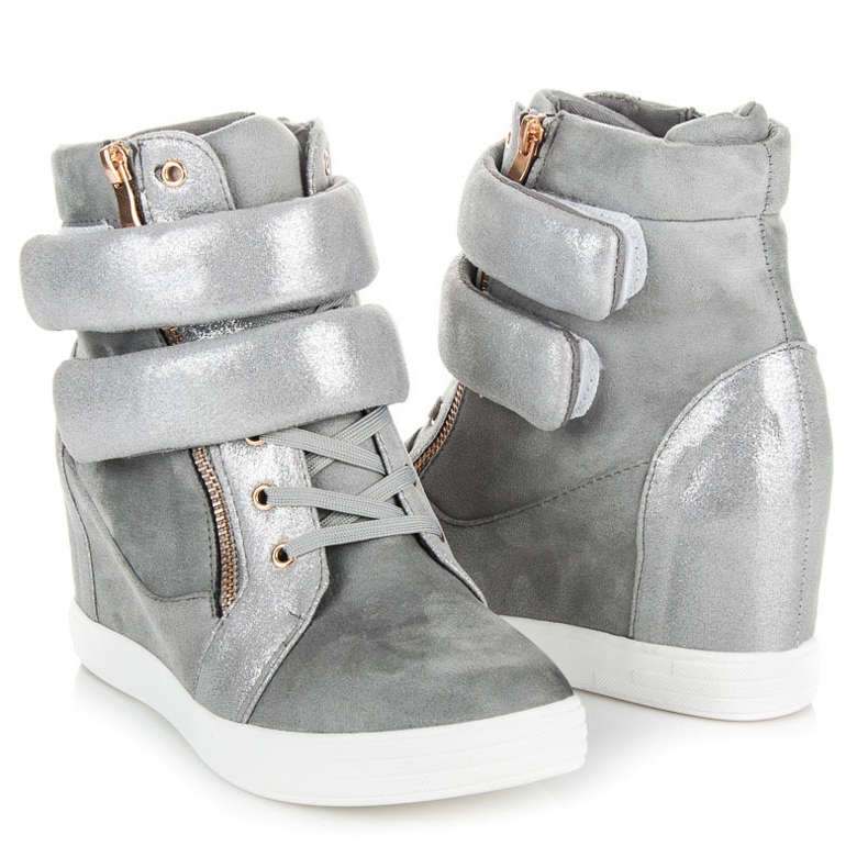 Modne čičak tenisice siva