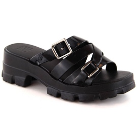 Zaxy gole japanke na visoku petu s mirisom W NN285043 INT2009A crna