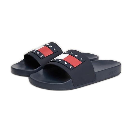 Tommy Hilfiger japanke Pool Slide Ess EM0EM01191C1G crno