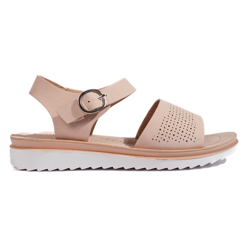 Svjetloružičaste sandale s platformom iz Sergio Leonea ružičasta