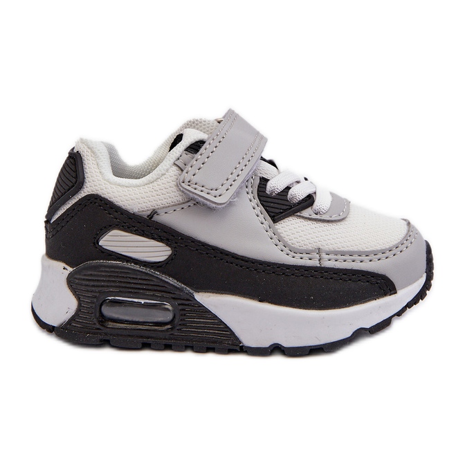 Dječje tenisice na čičak sive Krissandra siva