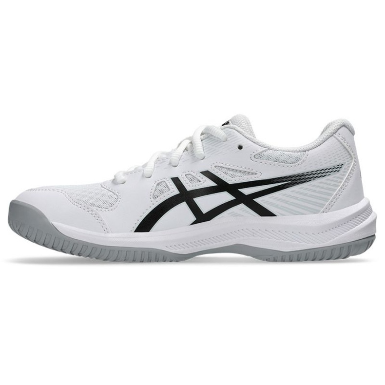 Asics Upcourt 6 Gs Jr 1074A045 101 tenisice za odbojku bijela