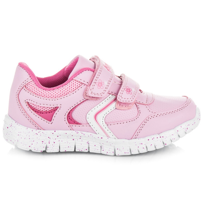 American Club Ružičaste čizme s čičak ružičasta