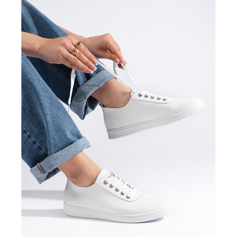 Ženske klasične bijele tenisice bijela