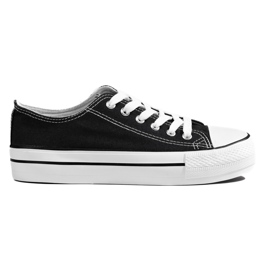 Klasične ženske tenisice crne boje crno