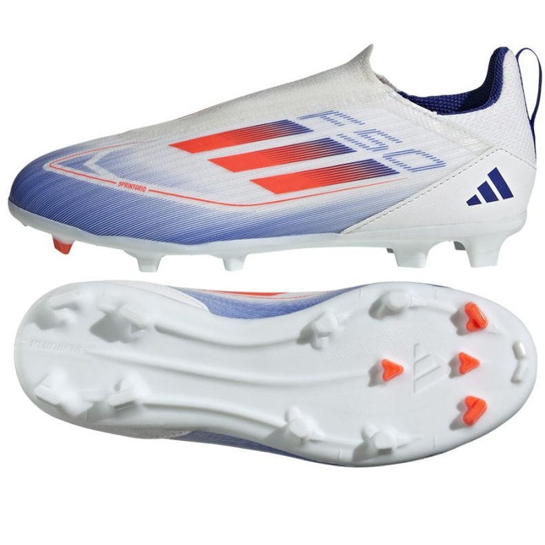 Adidas F50 League Ll FG/MG IF1362 tenisice za nogomet bijela