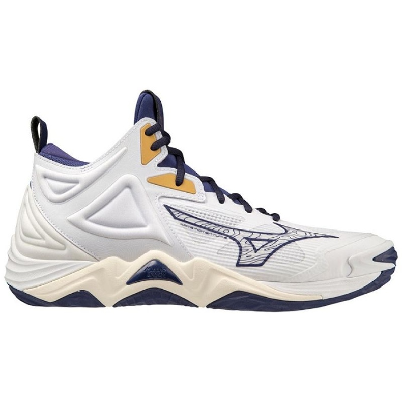Mizuno Wave Momentum 3 Mid V1GA231743 tenisice za odbojku bijela