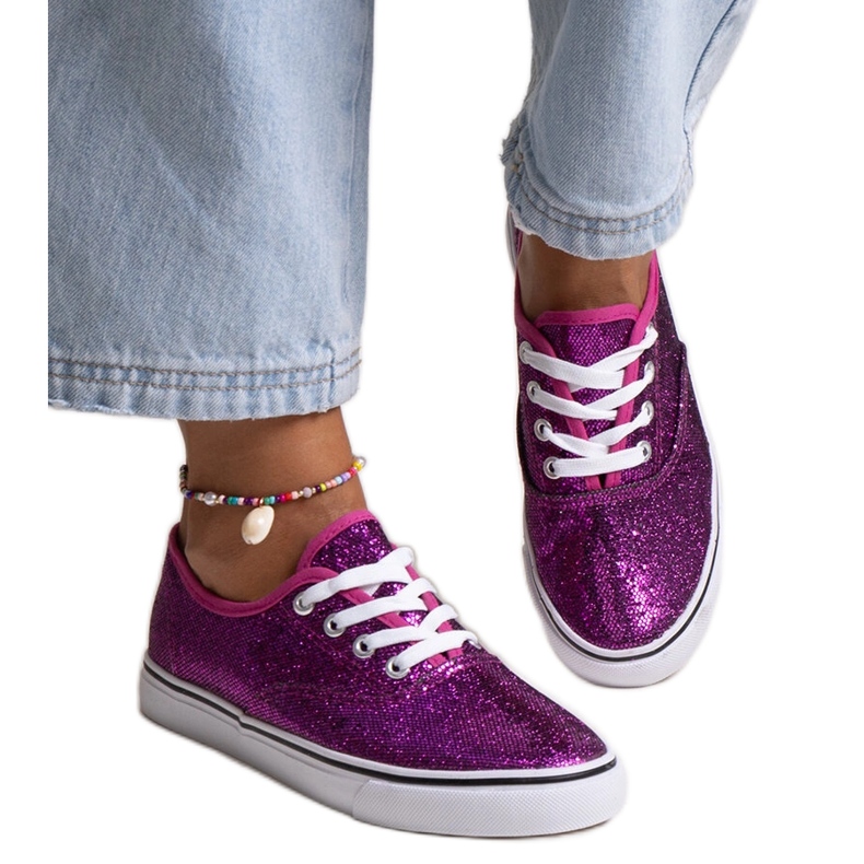 Merri roze sjajne tenisice ružičasta