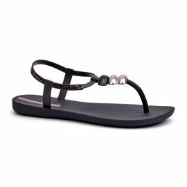 Ženske ravne sandale japanke 83507 Ipanema Class Blown Up Sandal Fem crna