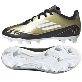 Adidas F50 Club Messi Jr FxG IG9319 tenisice zlatna