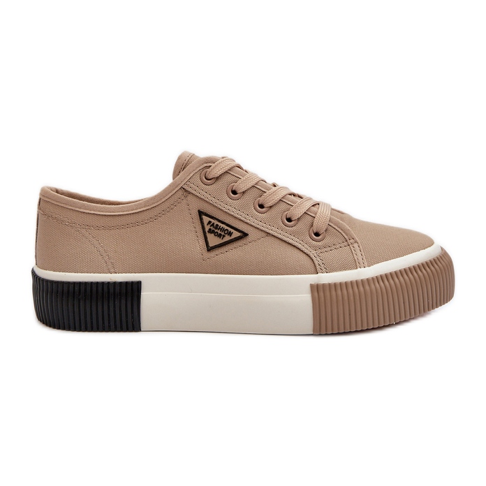 Ženske niske tenisice smeđe Enalae smeđa