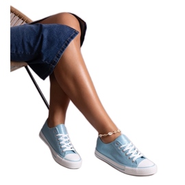 Rashidah plave sjajne tenisice plava