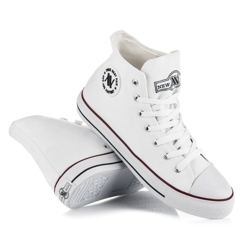 New Age visoke tenisice bijela