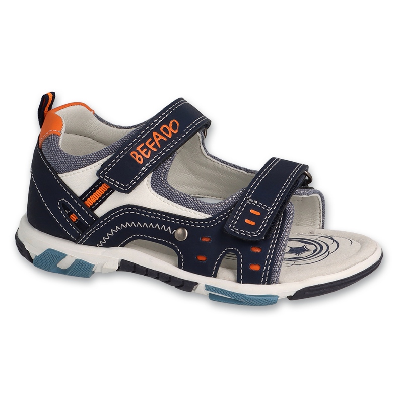 Befado Boys sandale 170x103 kožni umetak plava