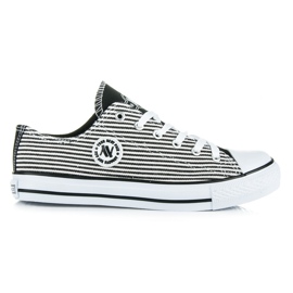 New Age tenisice bijela crna