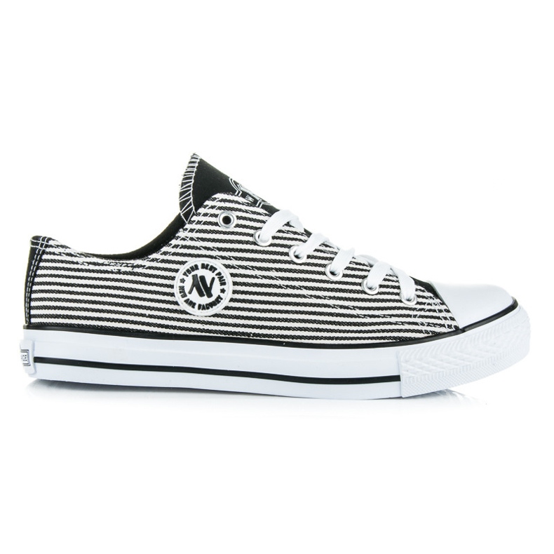 New Age tenisice bijela crno