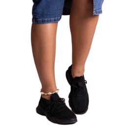 Crne Madi tenisice od tkanine crna