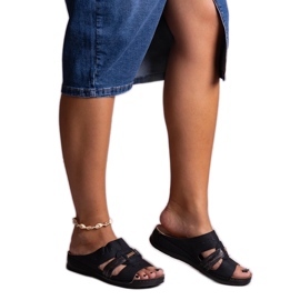 Crne klasične Karime japanke crna