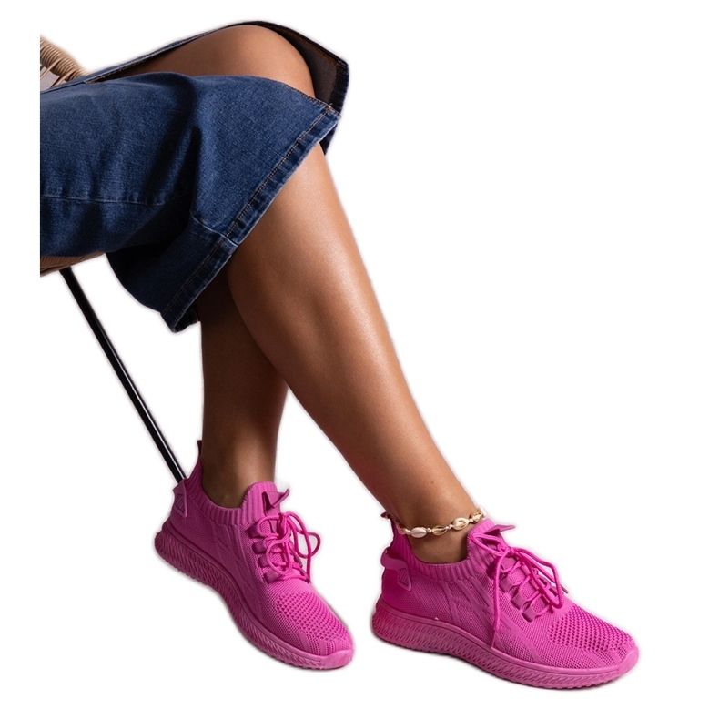 Tamno ružičaste sportske tenisice Khitam ružičasta