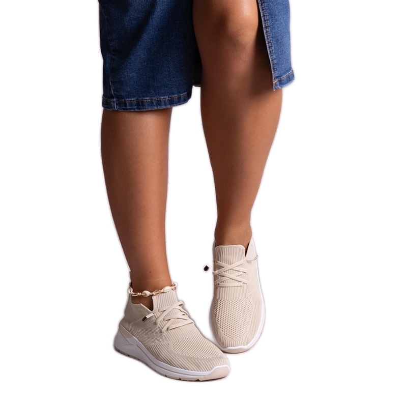 Bež Gaberla slip-on tenisice