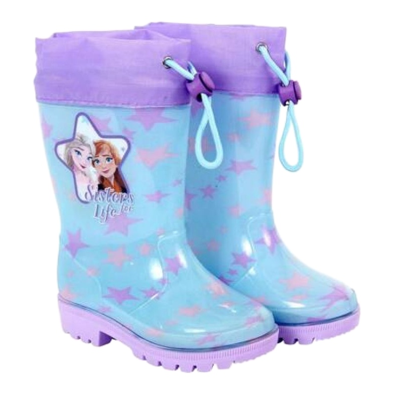 Coqui Perletti Galoshes Land of Frozen 98077 plava