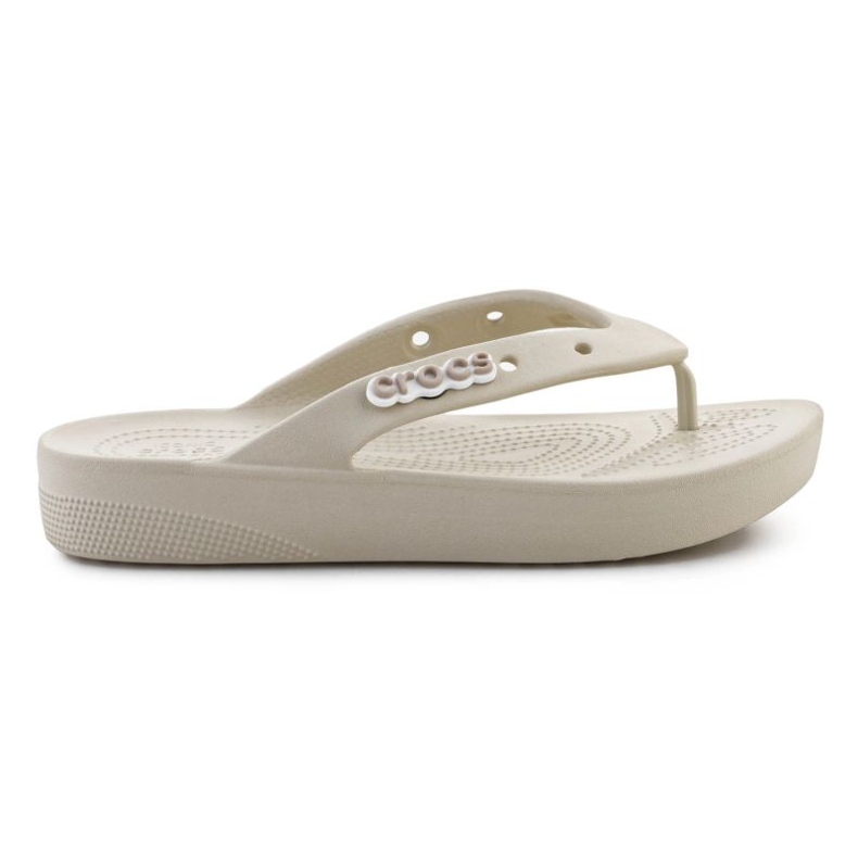 Crocs Classic Platform Flip 207714-2Y2 japanke bež