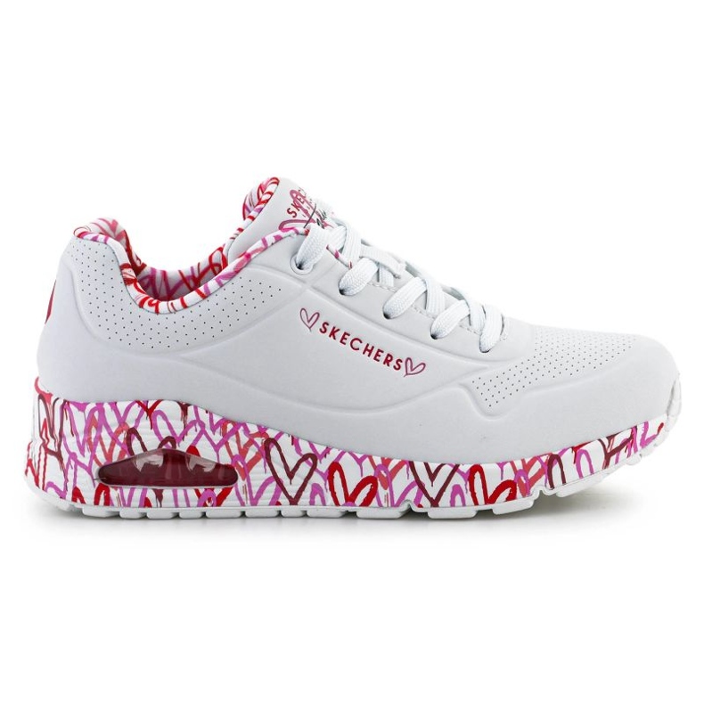 Skechers cipele Uno-Loving Love 155506-WRPK bijela