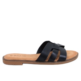 Charnes Crne ženske japanke crna