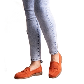 Narančaste baršunaste mokasine Miralona narančasta