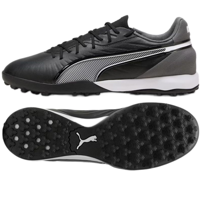 Puma King Match Tt 107879-01 tenisice za nogomet crno