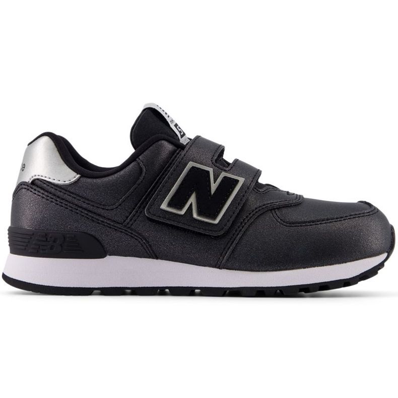 New Balance tenisice s čičak kopčom PV574FM crno
