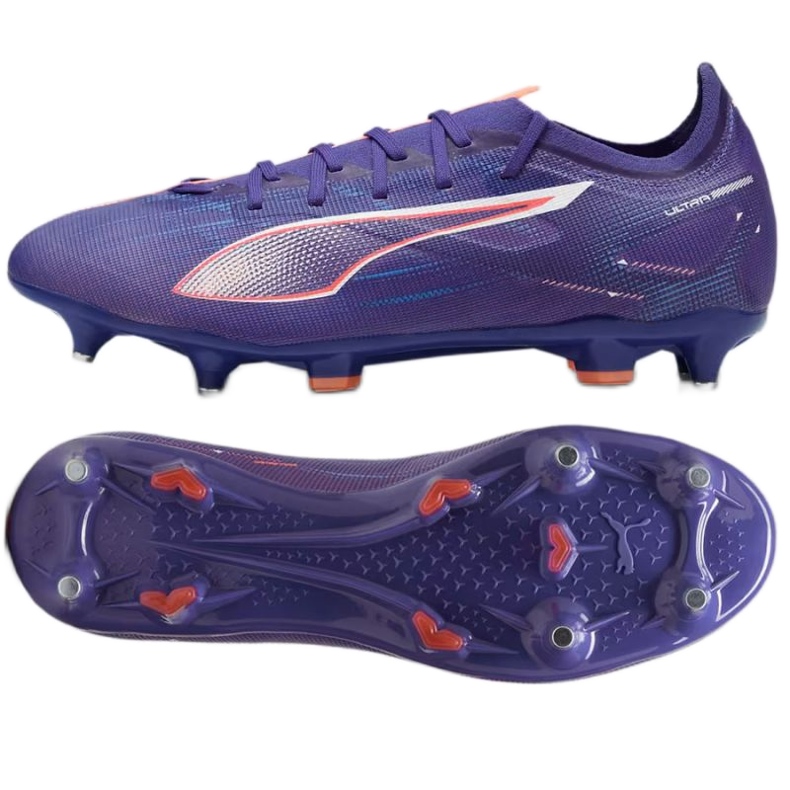 Puma Ultra 5 Match MxSG cipele 107893 01 ljubičasta